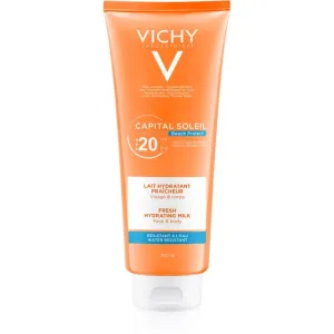 Vichy Capital Soleil Beach Protect lait hydratant protecteur visage et corps SPF 20 300 ml
