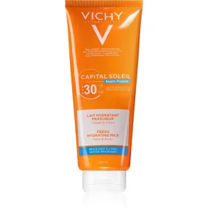 Vichy Capital Soleil Beach Protect lait hydratant protecteur visage et corps SPF 30 300 ml