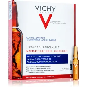 Vichy Liftactiv Specialist Glyco-C Ampoules anti-taches sombres pour la nuit 10 x 2 ml