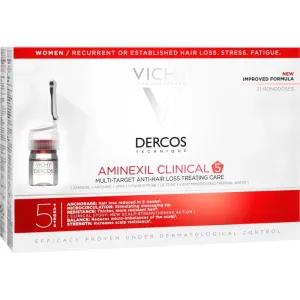 Vichy Dercos Aminexil Clinical 5 soin ciblé anti-chute pour femme 21x6 ml #109406