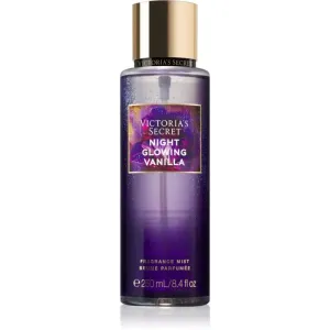 Victoria's Secret Night Glowing Vanilla spray corporel pour femme 250 ml