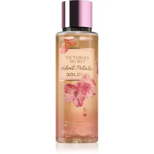 Victoria's Secret Velvet Petals Golden spray corporel pour femme 250 ml