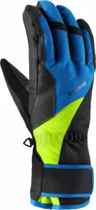 Viking Santo Gloves Black/Blue/Yellow 10 Gant de ski