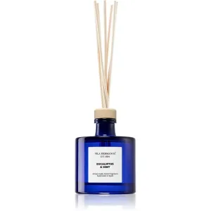 Vila Hermanos Apothecary Cobalt Blue Eucalyptus & Mint diffuseur d'huiles essentielles avec recharge 100 ml