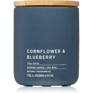 Vila Hermanos Concrete Cornflower & Blueberry bougie parfumée 120 g