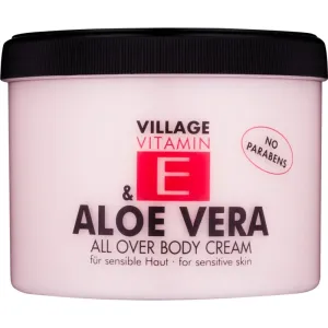 Village Vitamin E Aloe Vera crème pour le corps 500 ml