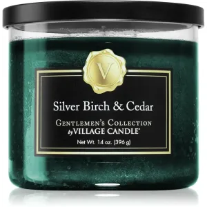 Village Candle Gentlemen's Collection Silver Birch & Cedar bougie parfumée 396 g