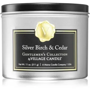 Village Candle Gentlemen's Collection Silver Birch & Cedar bougie parfumée I. 311 g