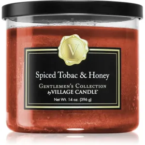 Village Candle Gentlemen's Collection Spiced Tobac & Honey bougie parfumée 396 g