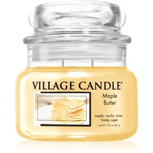 Village Candle Maple Butter bougie parfumée (Glass Lid) 262 g