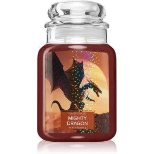 Village Candle Mighty Dragon bougie parfumée (Glass Lid) 602 g