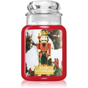 Village Candle Royal Nutcracker bougie parfumée (Glass Lid) 602 g