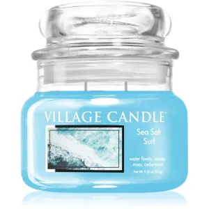 Village Candle Sea Salt Surf bougie parfumée (Glass Lid) 262 g