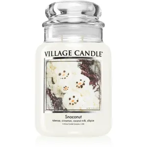 Village Candle Snoconut bougie parfumée (Glass Lid) 602 g