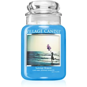Village Candle Summer Breeze bougie parfumée (Glass Lid) 602 g