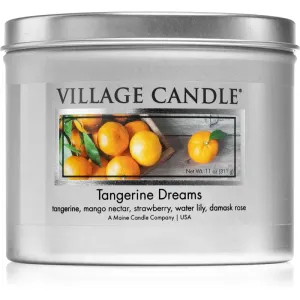 Village Candle Tangerine Dreams bougie parfumée en métal 311 g