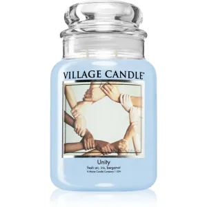 Village Candle Unity bougie parfumée (Glass Lid) 602 g