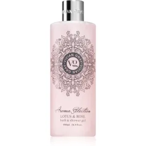 Vivian Gray Aroma Selection Lotus & Rose gel bain et douche 500 ml #109284