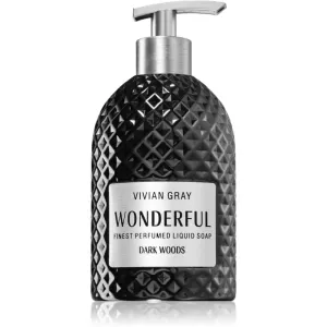 Vivian Gray Wonderful Dark Woods savon liquide de luxe mains 500 ml