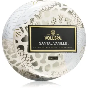 VOLUSPA Japonica Santal Vanille bougie parfumée en métal 113 g