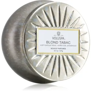 VOLUSPA Vermeil Blond Tabac bougie parfumée en métal 127 g