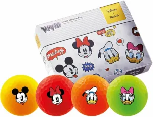 Volvik Vivid Disney 12 Pack Golf Balls Balles de golf