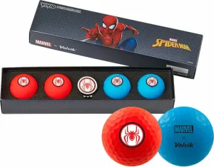 Volvik Vivid Marvel 2.0 4 Pack Golf Balls Balles de golf #104773