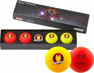 Volvik Vivid Marvel 2.0 4 Pack Golf Balls Balles de golf #104775