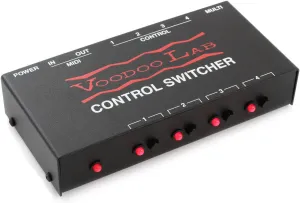 Voodoo Lab Control Switcher Pédalier pour ampli guitare #556150