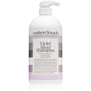Waterclouds Violet Silver Shampoo shampoing neutralisant les reflets jaunes 1000 ml