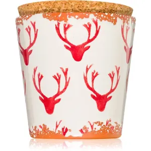 Wax Design Deer Red bougie parfumée 10 cm