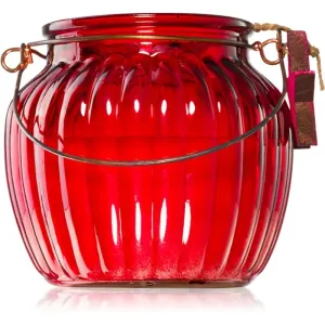 Wax Design Candle With Handle Red bougie parfumée 11 cm