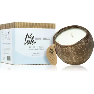We Love The Planet You Love a Natural Atmosphere Arctic White bougie décorative Naturel 190 g