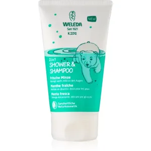 Weleda Kids Magic Mint crème de douche et shampoing pour enfant 2 en 1 150 ml