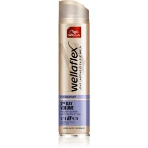 Wella Wellaflex 2nd Day Volume spray cheveux fixation moyenne pour donner du volume 250 ml