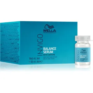Wella Professionals Invigo Balance Serum sérum anti-amincissement et anti-chute de cheveux 8 x 6 ml #175396