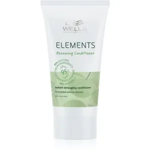 Wella Professionals Elements après-shampoing rénovateur pour des cheveux brillants et doux 30 ml