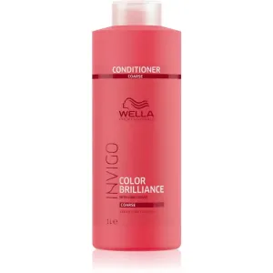 Wella Professionals Invigo Color Brilliance après-shampoing pour cheveux épais et colorés 1000 ml