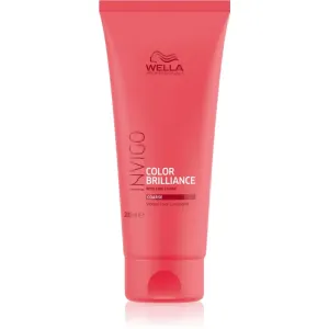 Wella Professionals Invigo Color Brilliance après-shampoing pour cheveux épais et colorés 200 ml
