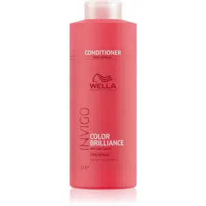 Wella Professionals Invigo Color Brilliance après-shampoing pour cheveux normaux à fins et colorés 1000 ml