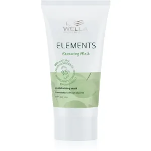 Wella Professionals Elements masque rénovateur pour des cheveux brillants et doux 30 ml