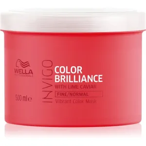 Wella Professionals Invigo Color Brilliance masque hydratant pour cheveux fins à normaux 500 ml