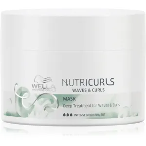Wella Professionals Nutricurls Waves & Curls masque lissant pour cheveux bouclés et frisé 150 ml #166460