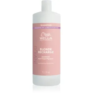 Wella Professionals Invigo Blonde Recharge shampoing pour cheveux blonds anti-jaunissement 1000 ml