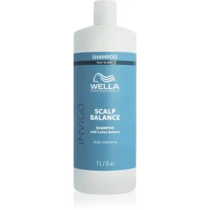 Wella Professionals Invigo Scalp Balance shampoing nettoyant en profondeur pour cuir chevelu gras 1000 ml