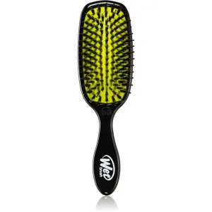 Wet Brush Shine Enhancer brosse pour des cheveux brillants et doux Black-Yellow 1 pcs