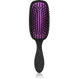 Wet Brush Pro Shine Enhancer brosse pour lisser les cheveux Black-Purple