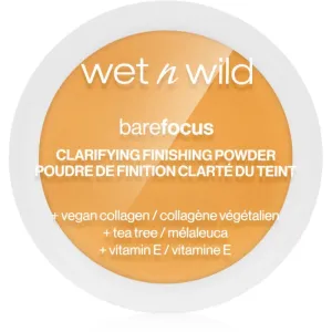 Wet n Wild Bare Focus Clarifying Finishing Powder poudre matifiante teinte Medium/Tan 6 g