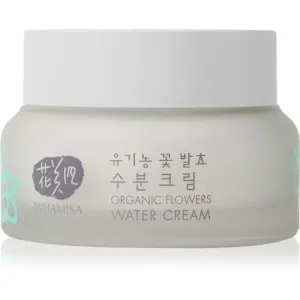 WHAMISA Organic Flowers Water Cream crème légère hydratante 51 ml