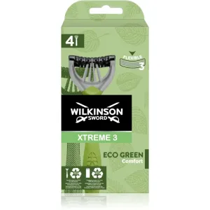 Wilkinson Sword Xtreme 3 Eco Green rasoirs jetables pour homme 4 pcs